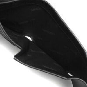 Burberry Check Beige fold Black Wallet Tri Lancaster